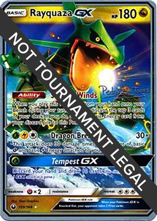 Image of Rayquaza GX - 2018 (Pedro Eugenio Torres) 109  World Championship Decks - Ultra Rare