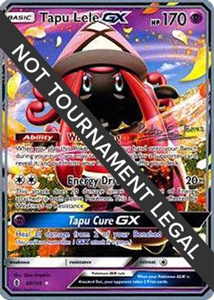 Image of Tapu Lele GX - 2018 (Pedro Eugenio Torres) 060  World Championship Decks - Ultra Rare
