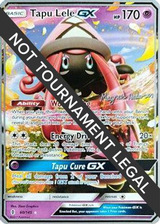 Image of Tapu Lele GX - 2018 (Magnus Pedersen) 060  World Championship Decks - Ultra Rare