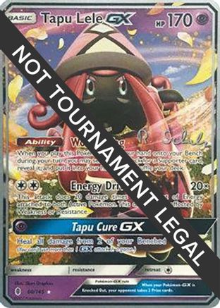 Image of Tapu Lele GX - 2018 (Robin Schulz) 060  World Championship Decks - Ultra Rare
