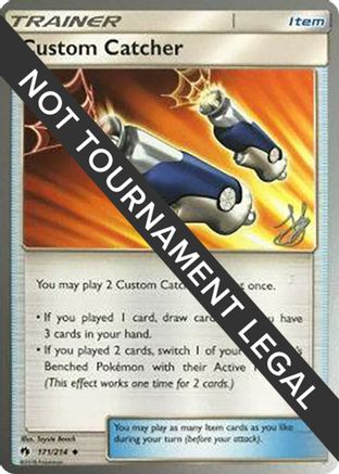 Image of Custom Catcher - 2019 (Henry Brand) 171  World Championship Decks - Uncommon