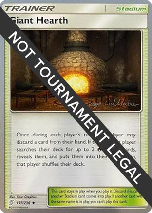 Image of Giant Hearth - 2019 (Kaya Lichtleitner) 197  World Championship Decks - Uncommon