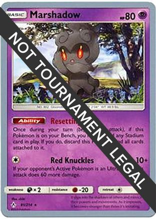 Image of Marshadow - 2019 (Haruki Miyamoto) 081  World Championship Decks - Rare