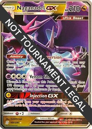 Image of Naganadel GX - 2019 (Henry Brand) 160  World Championship Decks - Ultra Rare