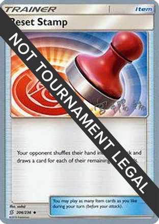 Image of Reset Stamp - 2019 (Haruki Miyamoto) 206  World Championship Decks - Uncommon
