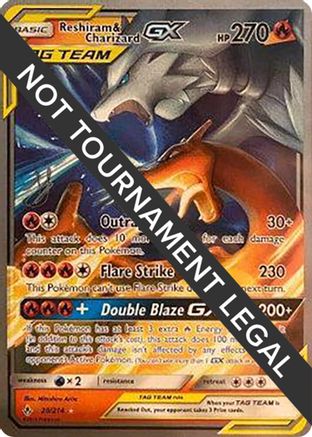 Image of Reshiram & Charizard GX 020  World Championship Decks - Ultra Rare