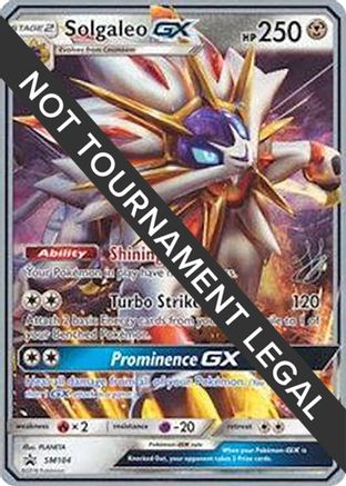Image of Solgaleo GX - 2019 (Henry Brand) SM104  World Championship Decks - Promo
