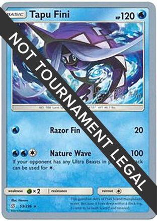 Image of Tapu Fini - 2019 (Haruki Miyamoto) 053  World Championship Decks - Rare