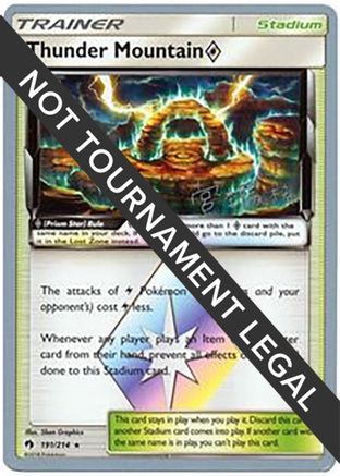 Image of Thunder Mountain Prism Star - 2019 (Haruki Miyamoto) 191  World Championship Decks - Prism Rare