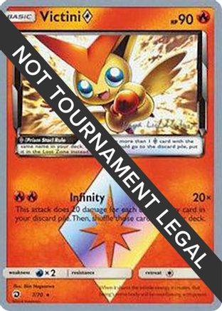 Image of Victini Prism Star - 2019 (Kaya Lichtleitner) 007  World Championship Decks - Prism Rare