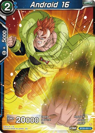 Image of Android 16 (BT20-051) - Power Absorbed