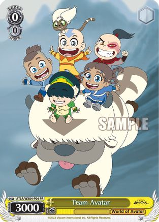 Image of Team Avatar (ATLA/WX04-P04 PR) - Avatar: The Last Airbender
