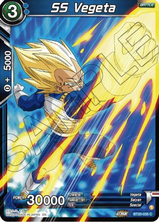 Image of SS Vegeta (BT20-035) - Power Absorbed Foil