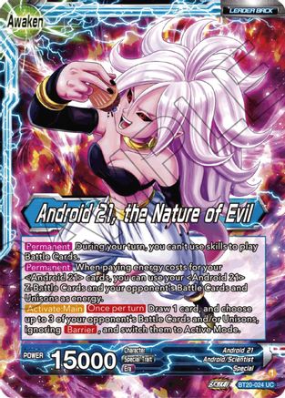 Image of Android 21 // Android 21, the Nature of Evil (BT20-024) - Power Absorbed