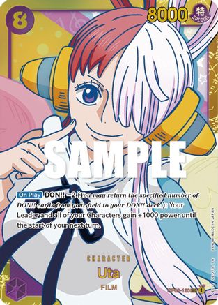 Image of Uta (OP02-120) - Paramount War Foil