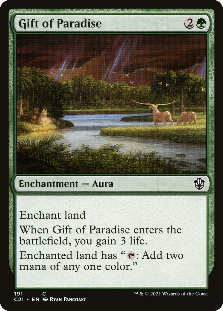 Image of Gift of Paradise (C21-191) - Commander 2021