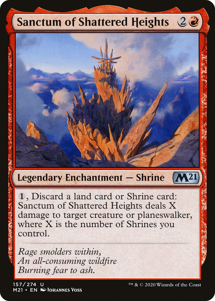 Image of Sanctum of Shattered Heights (M21-157) - Core Set 2021