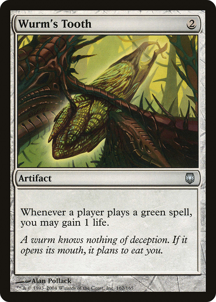 Image of Wurm's Tooth (DST-162) - Darksteel Foil