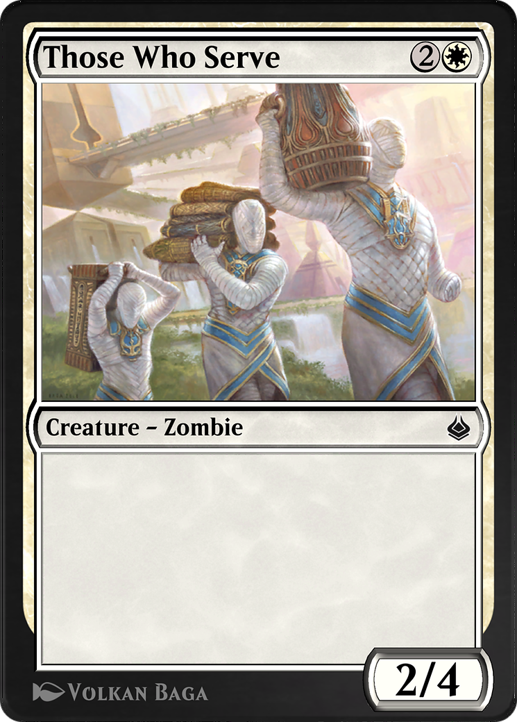 Image of Those Who Serve (AKR-041) - Amonkhet Remastered
