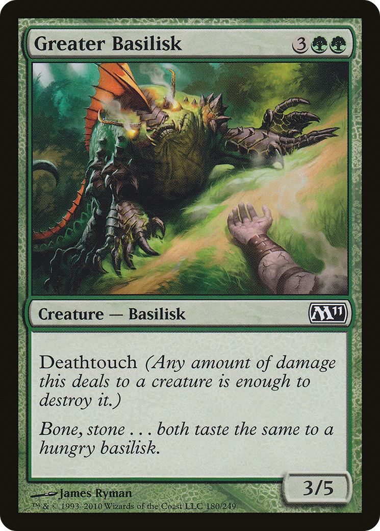 Image of Greater Basilisk (M11-180) - Magic 2011