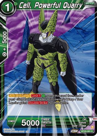 Image of Cell, Powerful Quarry (BT20-081) - Power Absorbed