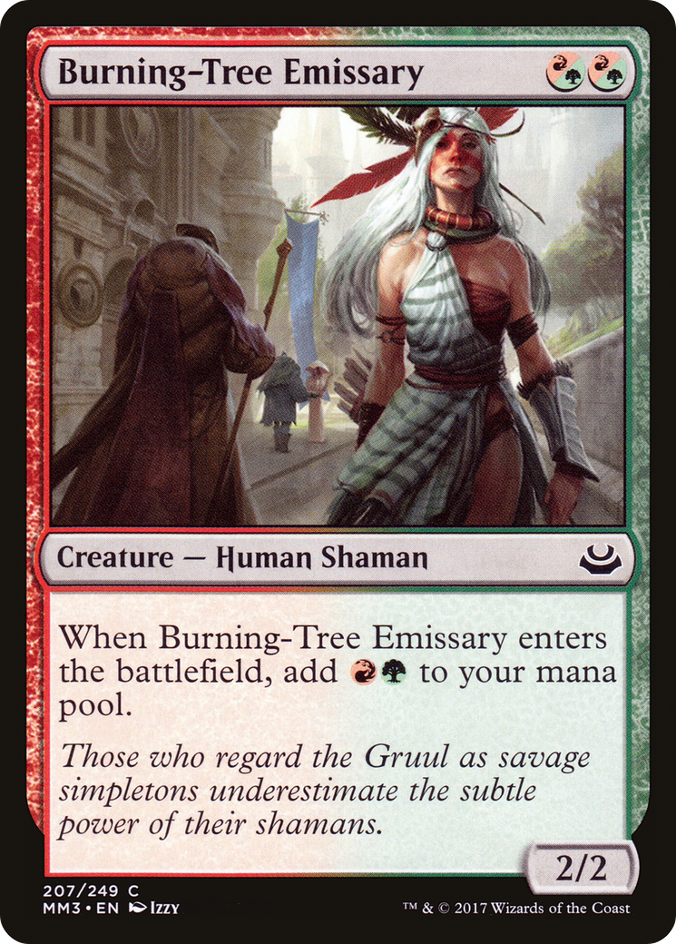 Image of Burning-Tree Emissary (MM3-207) - Modern Masters 2017 Foil