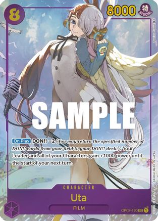 Image of Uta (Alternate Art) (OP02-120) - Paramount War Foil