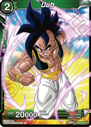 Image of Uub (BT20-070) - Power Absorbed