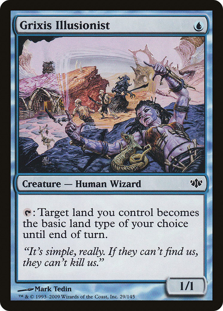 Image of Grixis Illusionist (CON-029) - Conflux