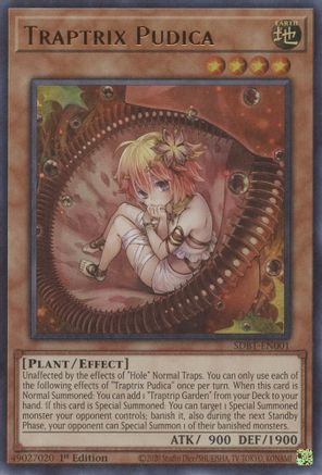 Image of Traptrix Pudica (SDBT-EN001) - Structure Deck: Beware of Traptrix 1st Edition