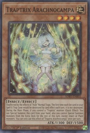Image of Traptrix Arachnocampa (SDBT-EN002) - Structure Deck: Beware of Traptrix 1st Edition