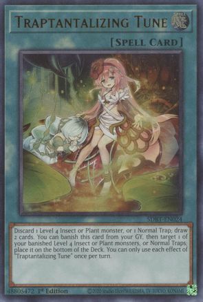 Image of Traptantalizing Tune (SDBT-EN024) - Structure Deck: Beware of Traptrix 1st Edition