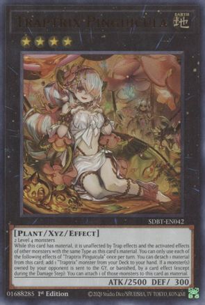 Image of Traptrix Pinguicula (SDBT-EN042) - Structure Deck: Beware of Traptrix 1st Edition
