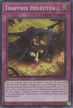 Image of Traptrix Holeutea (SDBT-EN046) - Structure Deck: Beware of Traptrix 1st Edition