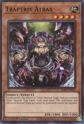 Image of Traptrix Atrax (SDBT-EN003) - Structure Deck: Beware of Traptrix 1st Edition
