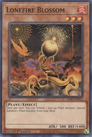 Image of Lonefire Blossom (SDBT-EN013) - Structure Deck: Beware of Traptrix 1st Edition