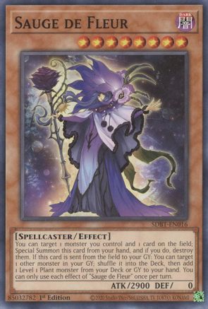 Image of Sauge de Fleur (SDBT-EN016) - Structure Deck: Beware of Traptrix 1st Edition