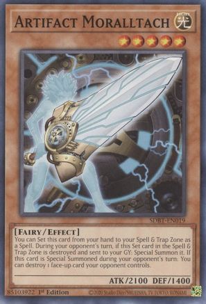 Image of Artifact Moralltach (SDBT-EN019) - Structure Deck: Beware of Traptrix 1st Edition