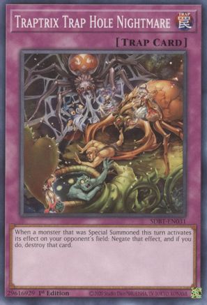 Image of Traptrix Trap Hole Nightmare (SDBT-EN031) - Structure Deck: Beware of Traptrix 1st Edition