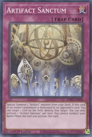 Image of Artifact Sanctum (SDBT-EN036) - Structure Deck: Beware of Traptrix 1st Edition