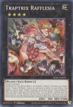 Image of Traptrix Rafflesia (SDBT-EN039) - Structure Deck: Beware of Traptrix 1st Edition