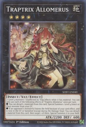 Image of Traptrix Allomerus (SDBT-EN040) - Structure Deck: Beware of Traptrix 1st Edition