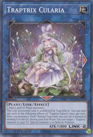 Image of Traptrix Cularia (SDBT-EN041) - Structure Deck: Beware of Traptrix 1st Edition