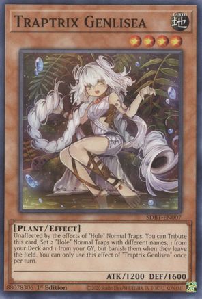 Image of Traptrix Genlisea (SDBT-EN007) - Structure Deck: Beware of Traptrix 1st Edition