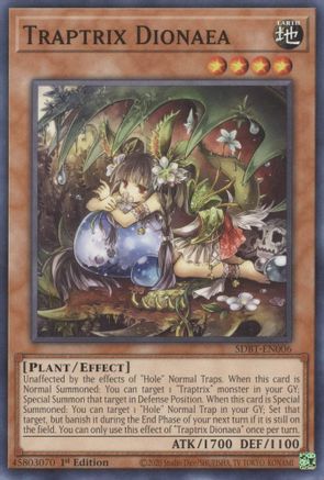 Image of Traptrix Dionaea (SDBT-EN006) - Structure Deck: Beware of Traptrix 1st Edition