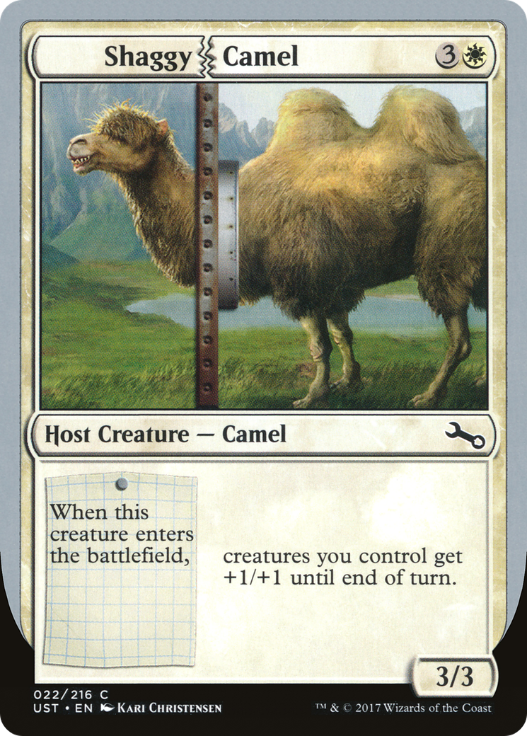 Image of Shaggy Camel (UST-022) - Unstable