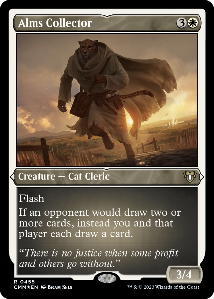 Image of Alms Collector (CMM-455) - Commander Masters Etched Foil