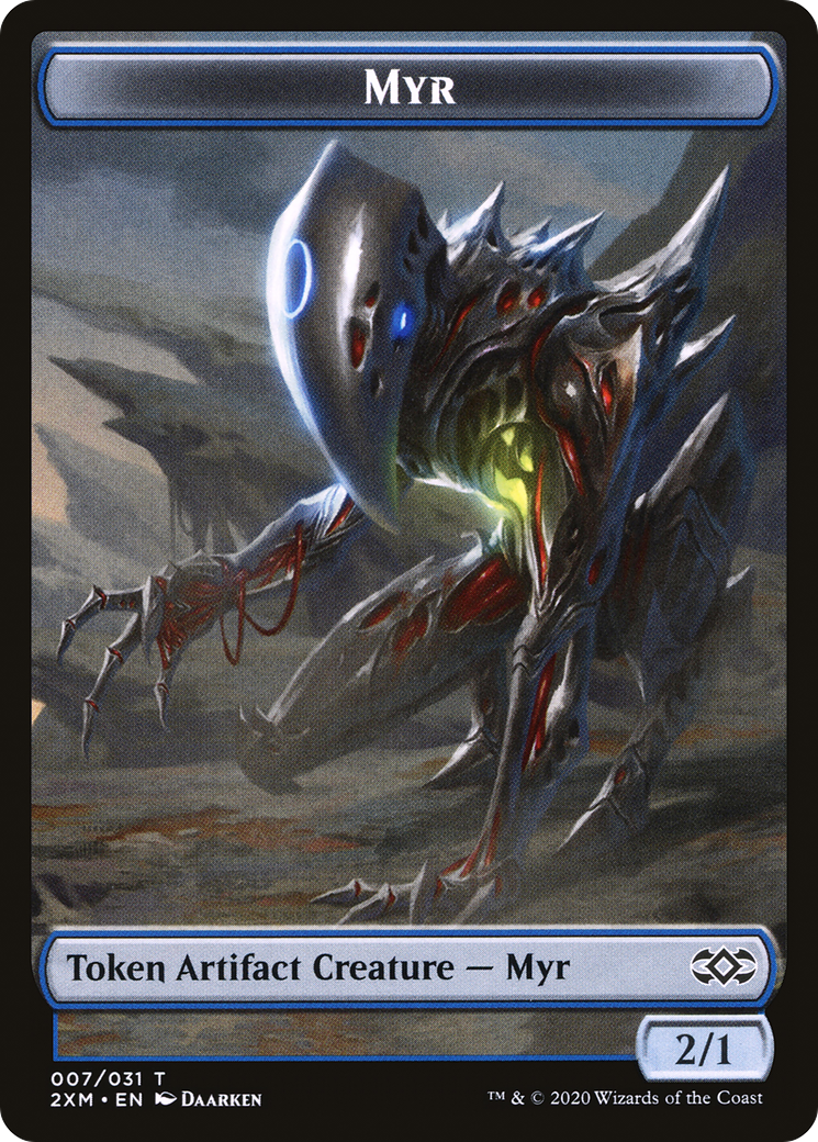 Image of Myr (T2XM-007) - Double Masters Tokens Foil