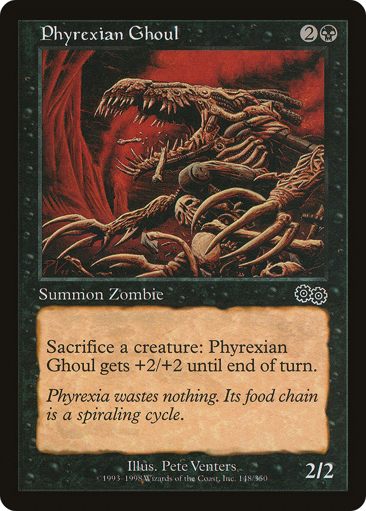 Image of Phyrexian Ghoul (USG-148) - Urza's Saga