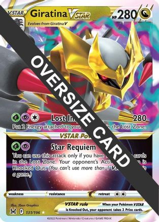 Image of Giratina VSTAR 131  - Holofoil Jumbo Cards - Ultra Rare